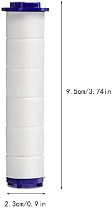 מחסנית פילטר PP-Cotton לראש מקלחת מערבולת 3.5 אינץ 'סט של מחסנית מסנן 10-החלקה לראשי מקלחת סילון הידרו מנתק.