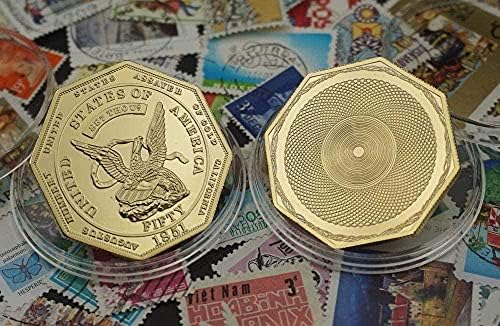 אתגר סוג מטבע מס '2: אירלנד 1/2 עותק מטבע כתר לאוסף מטבעות מתנות לאוסף העתקים