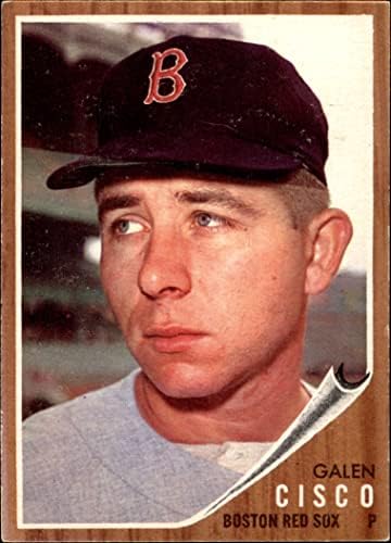 1962 Topps 301 Galen Cisco Boston Red Sox Ex/MT+ Red Sox