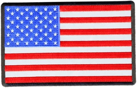 עורות חמות - PPB1033 טלאי דגל אמריקאי