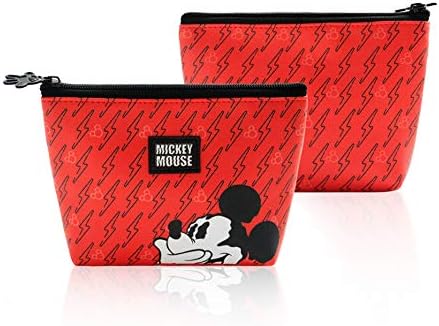 Finex Mickey Mouse ו- Minnie Mouse Premium PVC Red Comestics