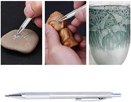 Scriber Fafeycy, Tungsten Tip Spribing Spribing Pen Ceramic Marker gitting Cuting, למתכת/זכוכית, כלי יד ואביזרים