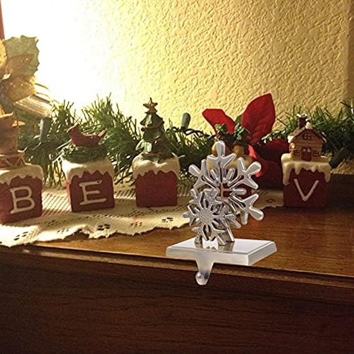 טוינדונה שולחן כפרי תפאורה לחג המולד של גרב השלג של השלג של מלגת הקולב חג המולד וומס אח לקישוטי שולחן חג קול קול קולני