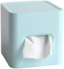 קופסת רקמות פלסטיק של SXNBH, מחזיק כיסוי קופסת רקמות נייר מפלסטיק מרובע למשטחי יהירות אמבטיה, שידות חדר שינה