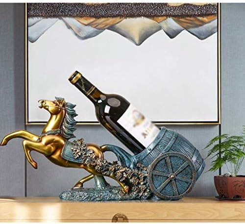 מתלה יין YGCBL, דקורטיבי מודרני מינימליסטי סגנון ארון מלאכה בית 44 x 12.5 x 21.5 סמ