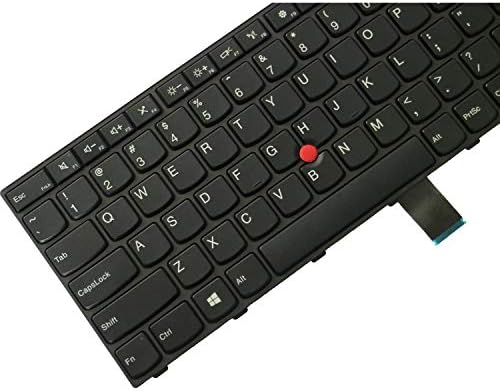 מקלדת החלפת מחשב נייד אוטומטית עבור Lenovo Thinkpad E450 E450C E455 E460 E465 W450 מחשב נייד ללא תאורה אחורית