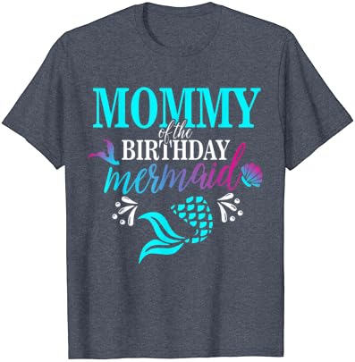 אמא של יום הולדת בת ים משפחת התאמת חולצה חולצה