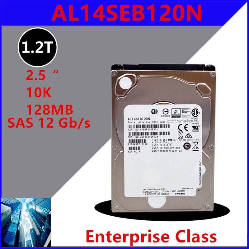 HDD עבור 1.2TB 2.5 SAS 12 GB/S 128MB 10000RPM עבור HDD פנימי עבור Enterprise Class HDD עבור AL14SEB120N