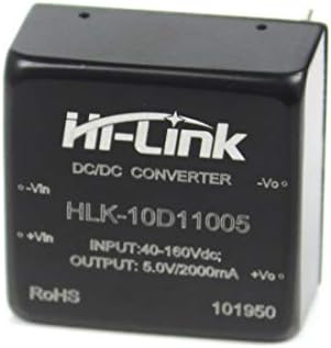 Hi-Link HLK-10D11005 110V עד 5V 2A 10W DC DC למתג בידוד DC מודול חשמל DCDC מודול אספקת חשמל 25.425.411 ממ