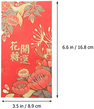 12 יחידות סיני אדום מעטפות מזל כסף מעטפות 2022 סיני נמר שנה אדום מנות עבור כלה מקלחת סיני חדש שנה אביב פסטיבל סגנון