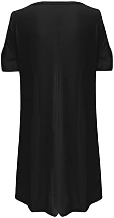 שמלות חולצה קדמיות של נשים טוויסט קדמות